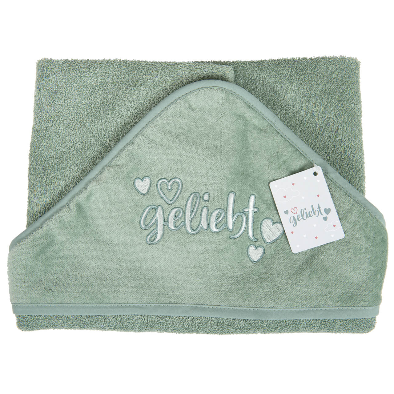 Badetuch - geliebt, salbei Badetuch - geliebt, salbei