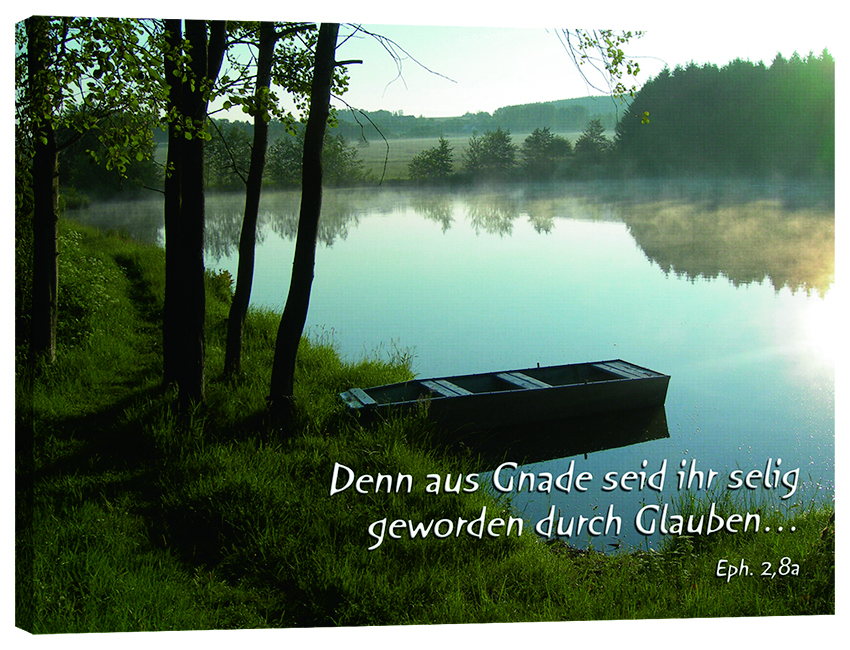 Leinwandbild - Morgennebel