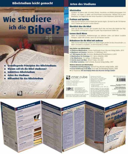 Wie studiere ich die Bibel?