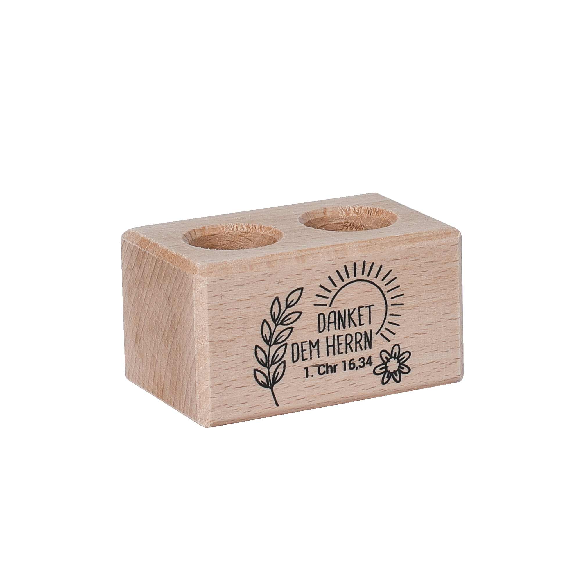 Holzständer Gewürze 2er Block Holzständer Gewürze 2er Block