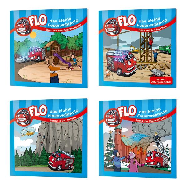 Buchset: Flo, das Feuerwehrauto-Minibücher Buchset: Flo, das Feuerwehrauto-Minibücher