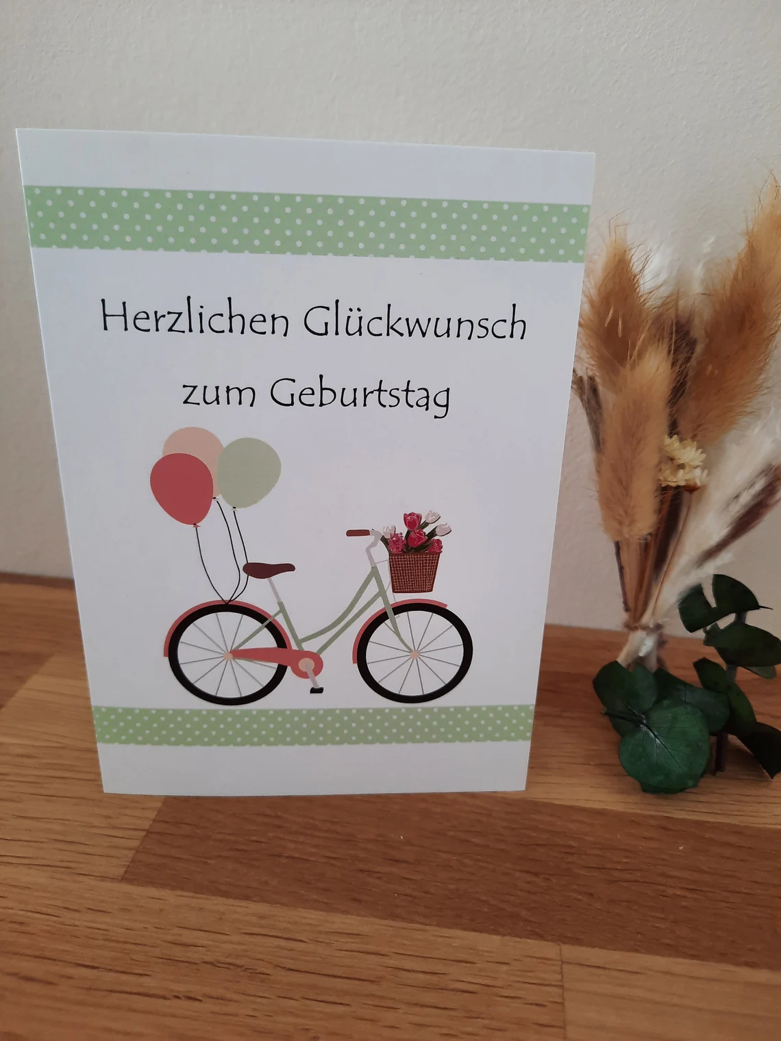 Doppelkarte - Herzlichen Glückwunsch zum Geburtstag, Ps. 103,2