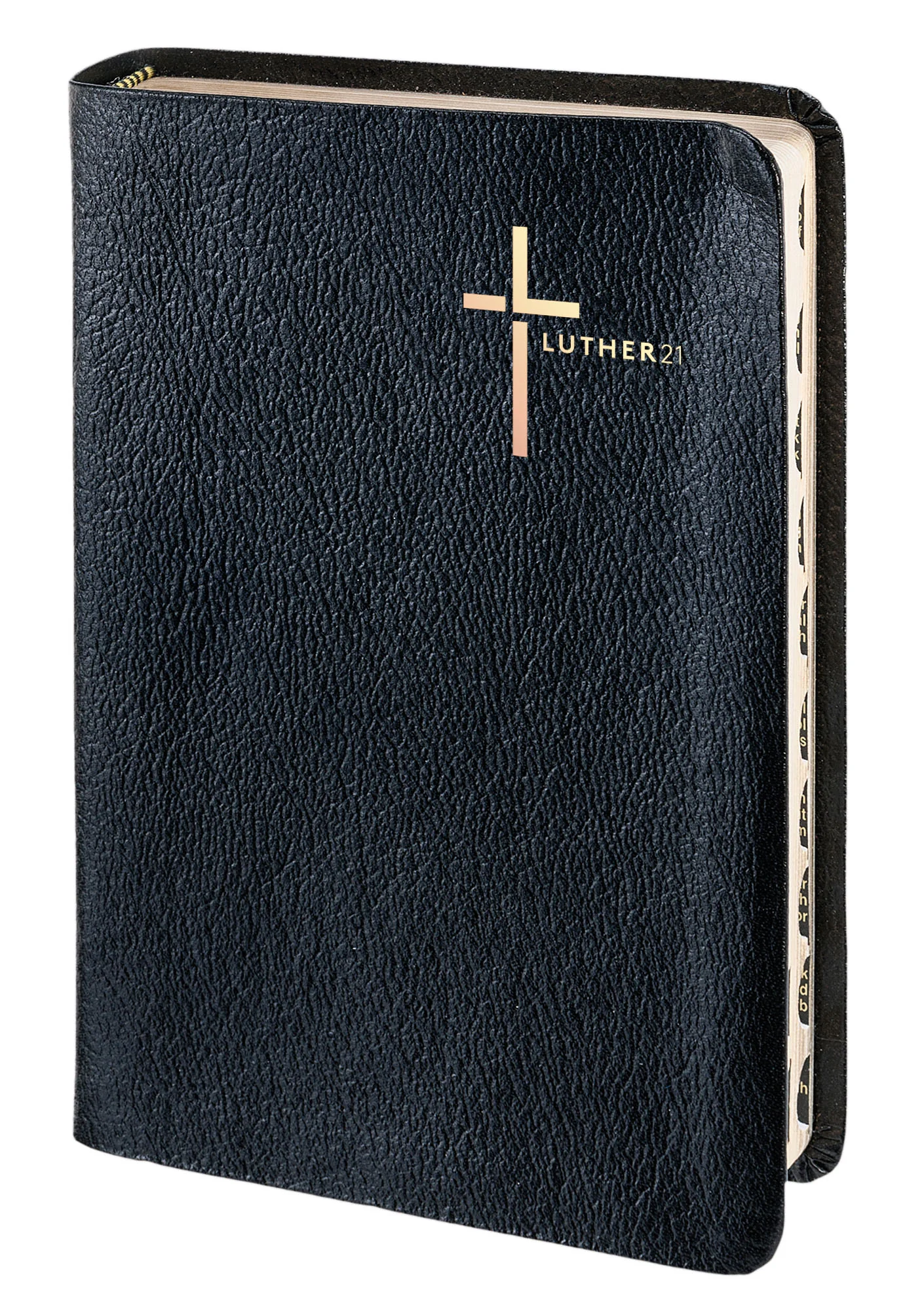 Luther21 Standardausgabe - Lederfaserstoff schwarz Luther21 Standardausgabe - Lederfaserstoff schwarz