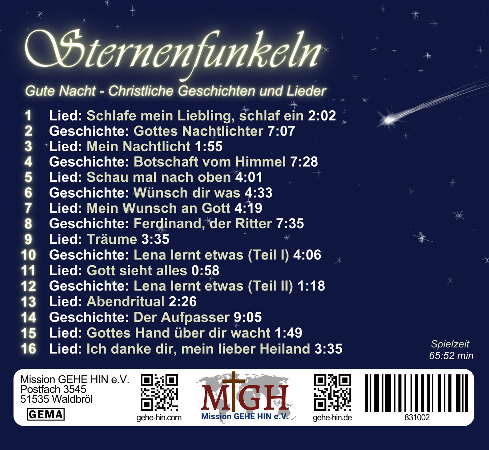 CD-Set Mondschein & Sternenfunkeln (2 CDs)