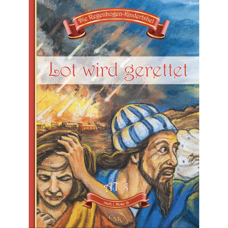Lot wird gerettet, Die Regenbogen-Kinderbibel