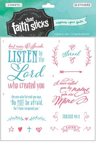 Stickers - Isaiah 43:1