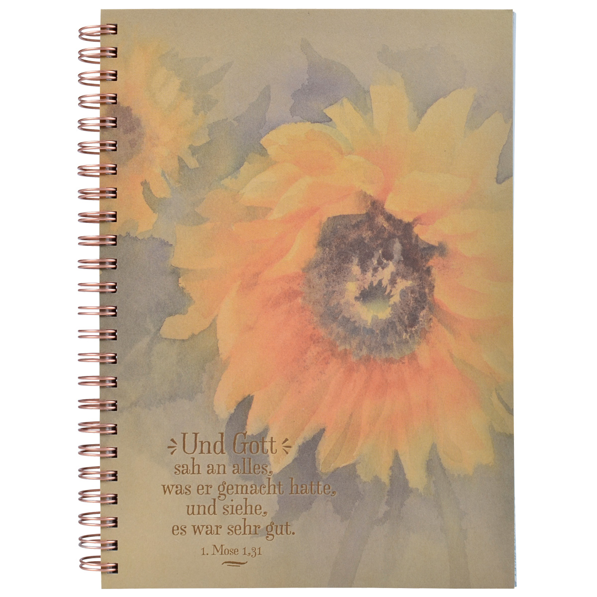 Notizblock-ECO-Sonnenblume-Praisent-Schreibwaren-notizblock-ECO-Sonnenblume-4119-1 Notizblock ECO Sonnenblume