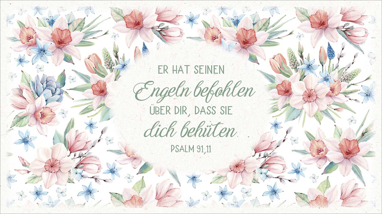 Schokolade Denn er hat seinen Engeln befohlen
