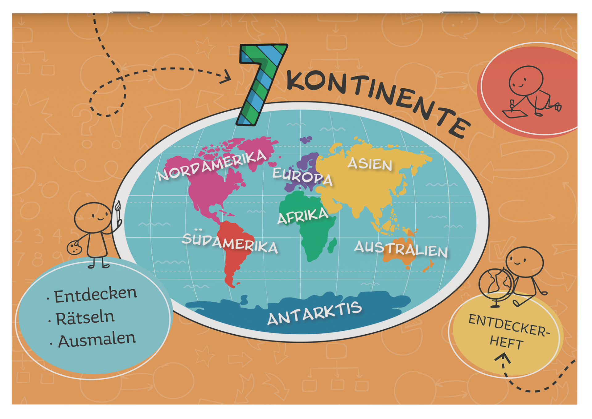 Entdeckerheft - 7 Kontinente Entdeckerheft - 7 Kontinente