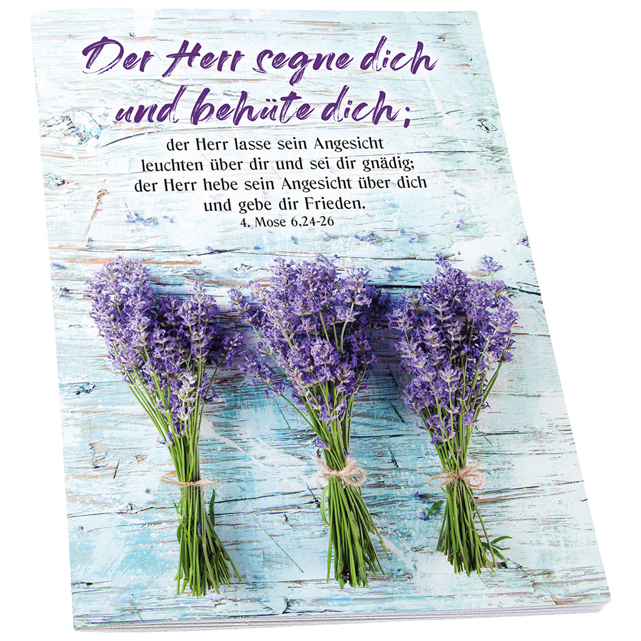 Notizheft - Der Herr segne dich und behüte dich