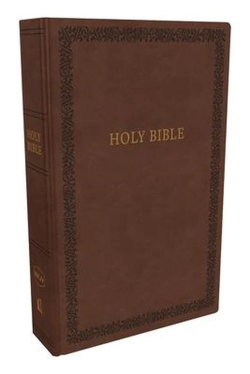 Comfort print Bible - Brown