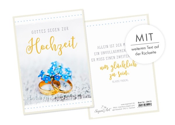 Doppelkarte-Zur-Hochzeit-Um-gluecklich-zu-sein-29413 Doppelkarte - Zur Hochzeit - Um glücklich zu sein
