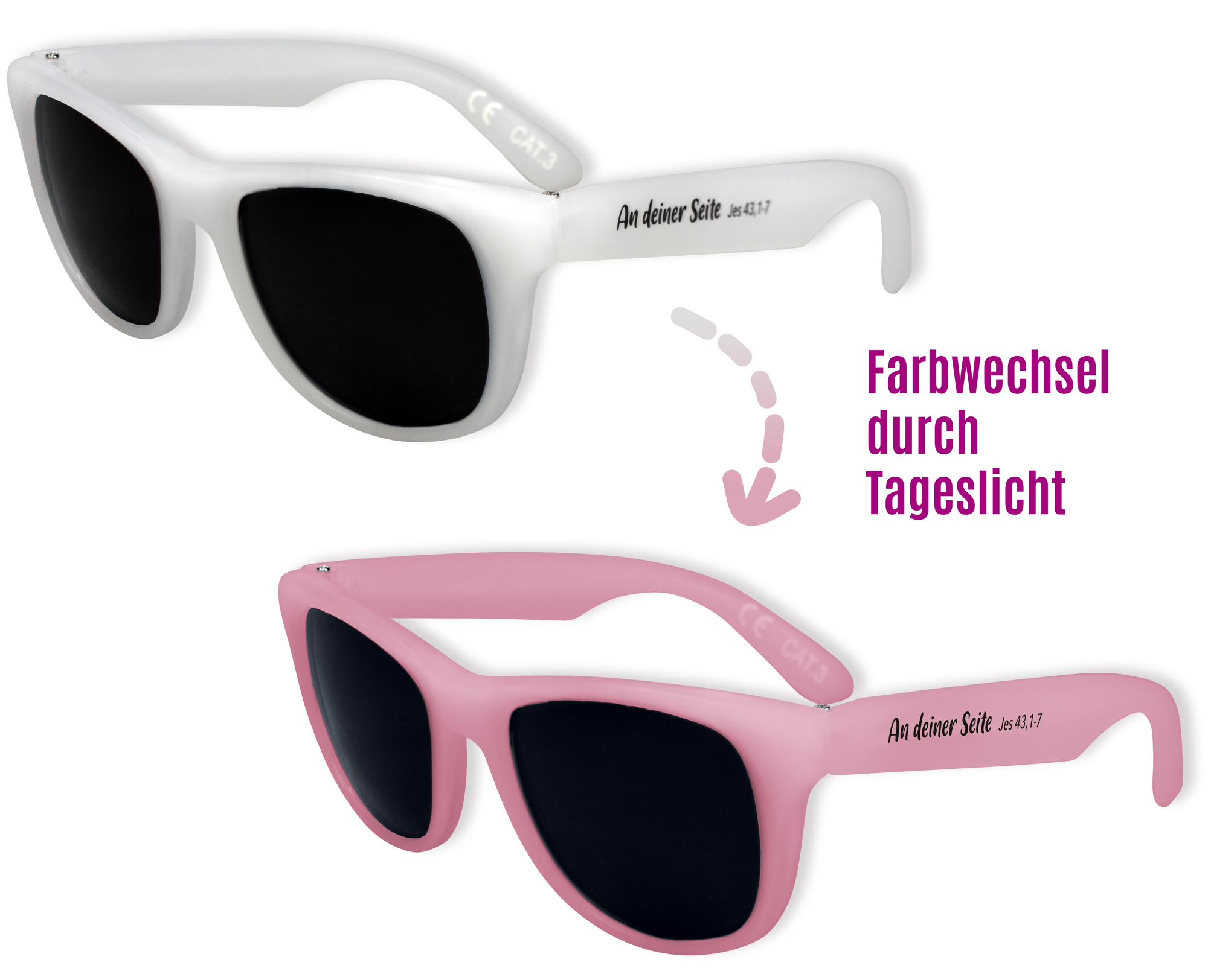 Kinder-Sonnenbrille - Farbwechsel