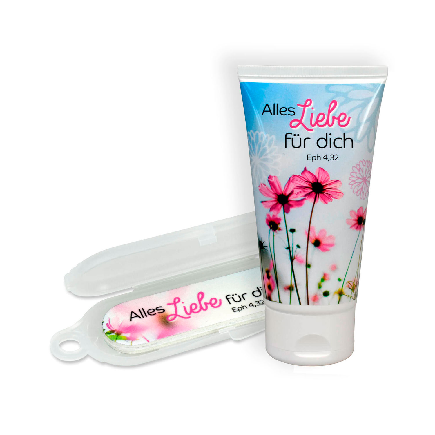 Set-Nagelfeile-und-Oliven-Soft-Handcreme-Liebe-2326-Handcreme-Feile-Set-2 Set - Nagelfeile und Oliven Soft-Handcreme - Liebe
