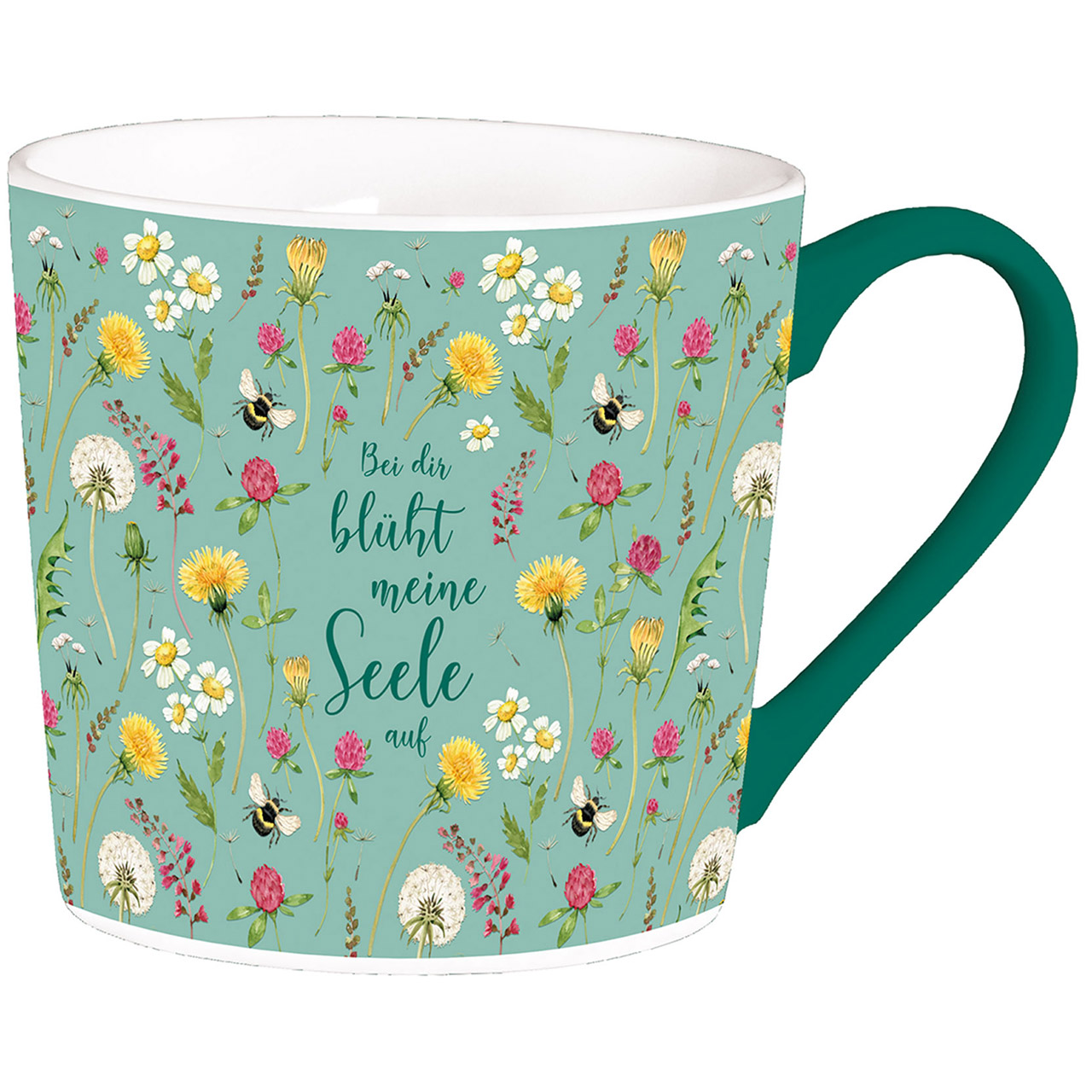 Tasse - Bei dir blüht meine Seele auf