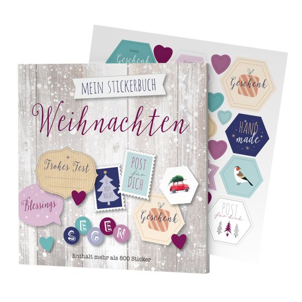 Mein Stickerbuch - Weihnachten