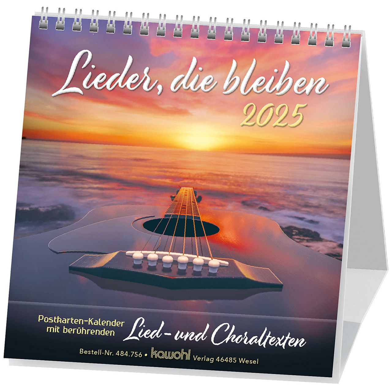 Aufstellkalender - Lieder, die bleiben 2025