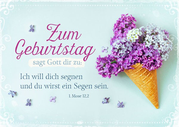 Postkarte-Zum-Geburtstag-Segen-9261 Postkarte - Zum Geburtstag - Segen