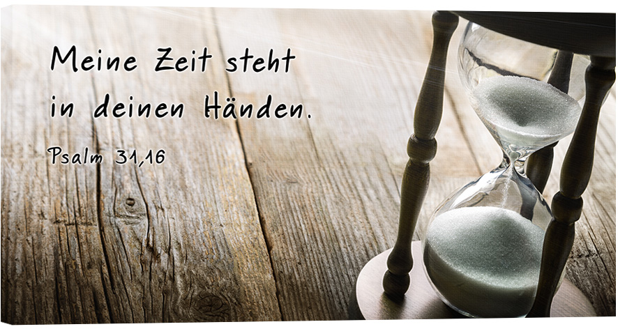 Leinwand - Sanduhr 2