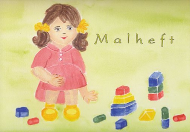 4966_0 Malheft "Spielende Kinder"