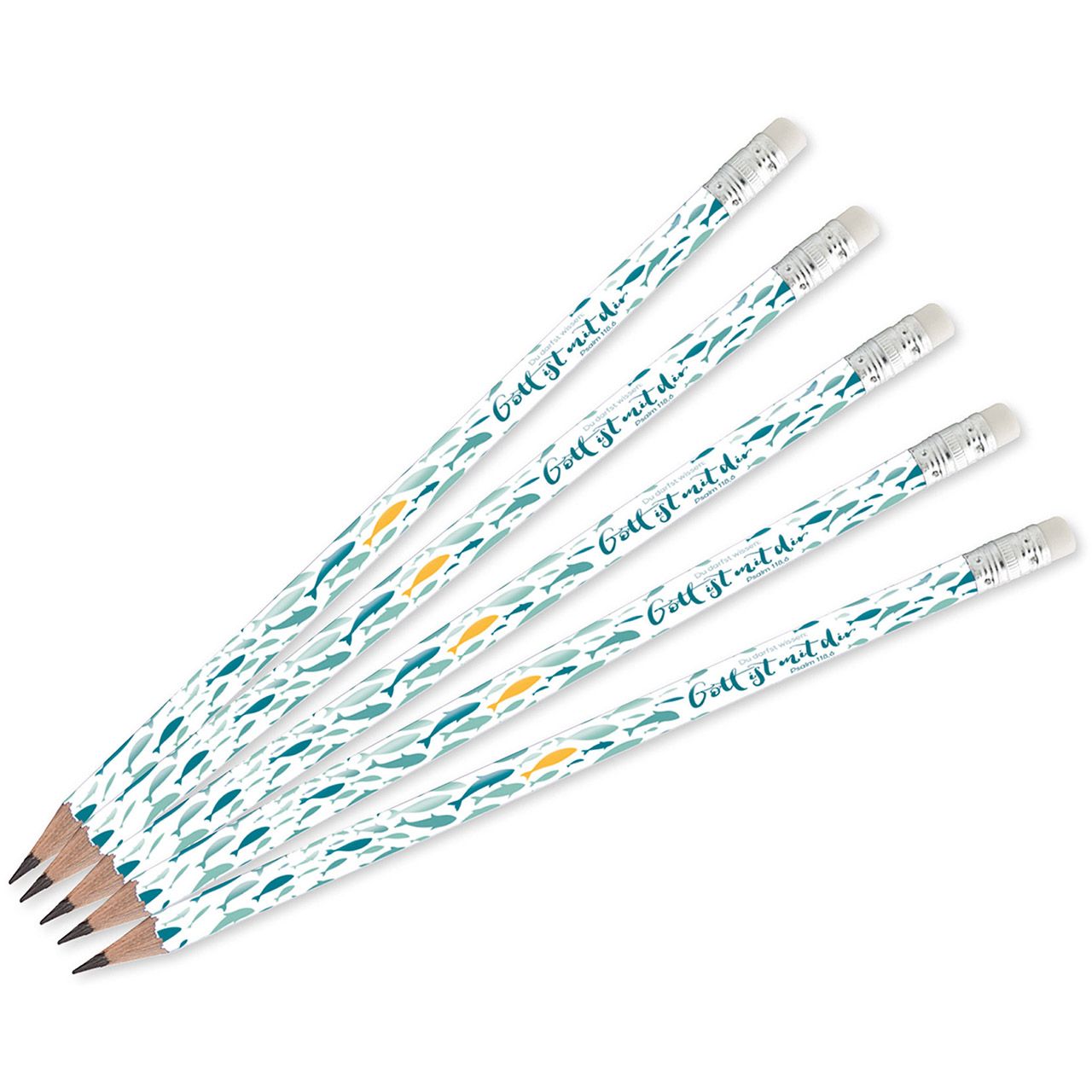 Bleistifte - 5er-Pack - Du darfst wissen
