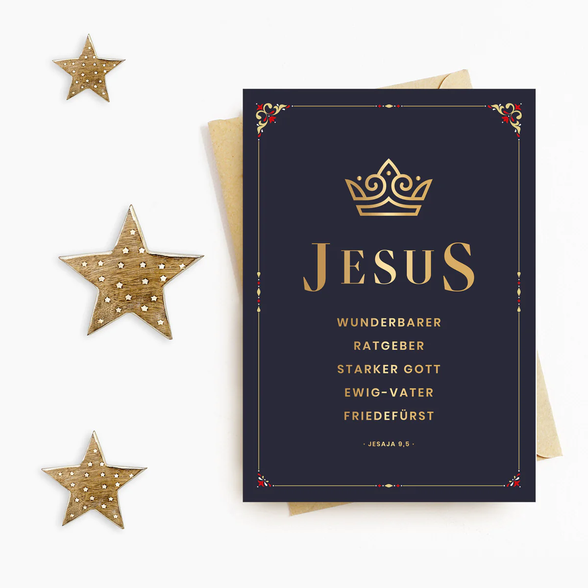 Postkarte - Weihnachten  "Jesus"