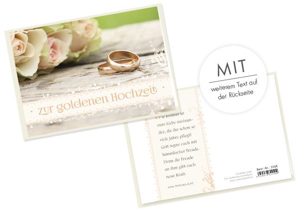 DK - Zur goldenen Hochzeit-Neh. 8,10 DK - Zur goldenen Hochzeit-Neh. 8,10