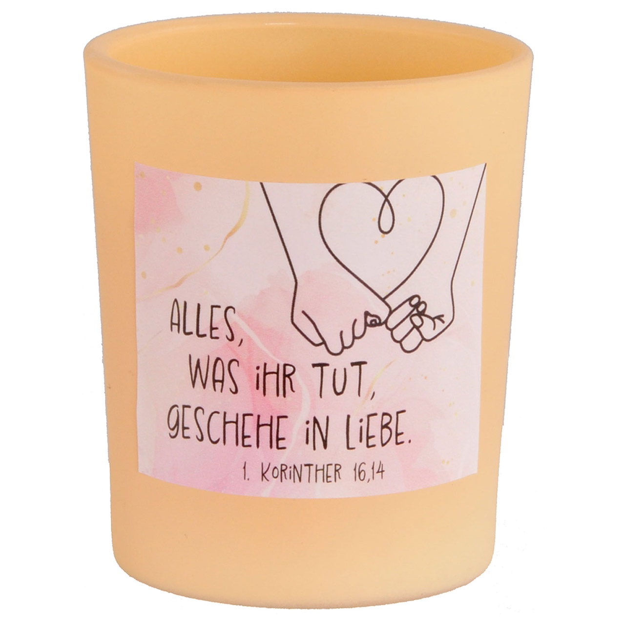Kerze - Alles, was ihr tut, geschehe in Liebe 